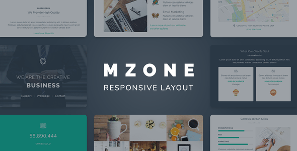 Download Mzone Responsive Newsletter Email Template For Business Nulled 