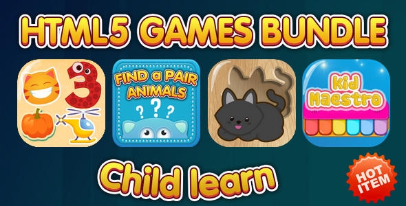 Download HTML5 Children Games Bundle Nulled 