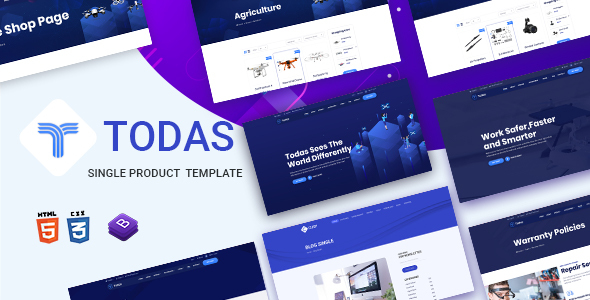 Download Todas – Single Product HTML Template Nulled 
