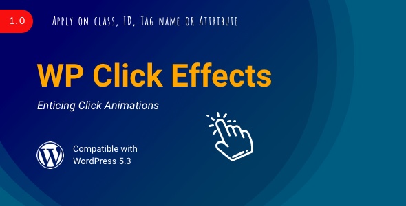 Download WP Click Effects | WordPress Click Animation Plugin Nulled 