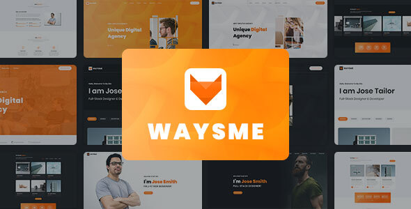 Download Waysme – Creative Agency & Personal HTML Template Nulled 