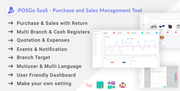 Download POSGo SaaS – Purchase and Sales Management Tool Nulled 