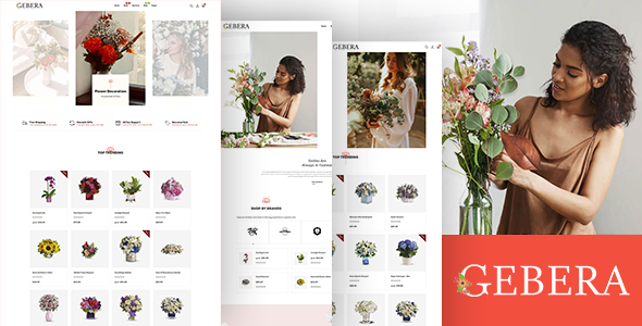 Download Gerbera – Florist Boutique & Decoration Store Shopify Theme Nulled 