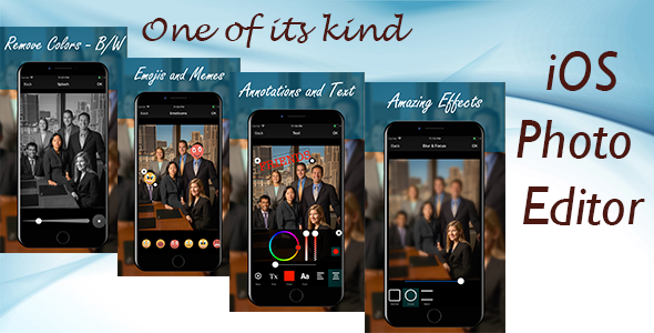 Download Photo Editor for iOS Nulled 