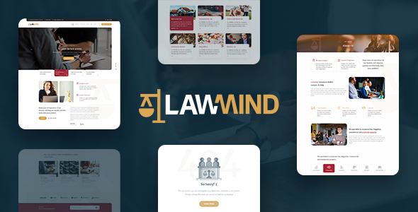 Download LawMind – Lawyer and Attorney PSD Template Nulled 