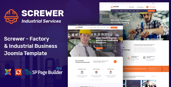 Download Screwer – Factory and Industrial Joomla Template Nulled 