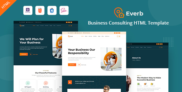 Download Everb – Business Consulting HTML Template Nulled 