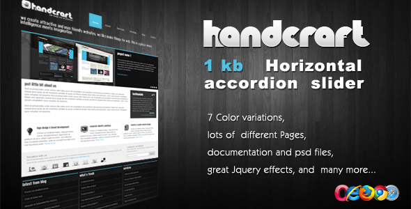 Download Handcraft 7 in 1 – Portfolio and Business template Nulled 