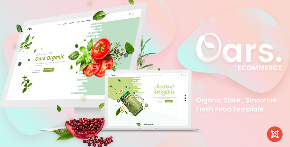 Download Oars – Creative Organic Store Joomla Template Nulled 