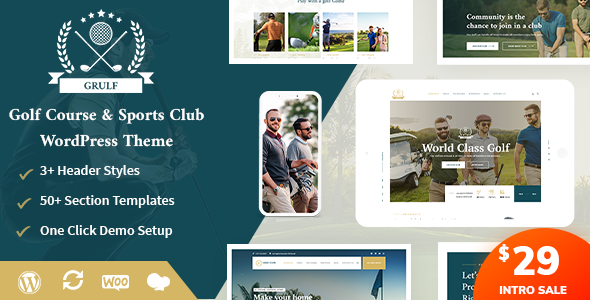 Download Grulf – Golf Club WordPress Theme Nulled 