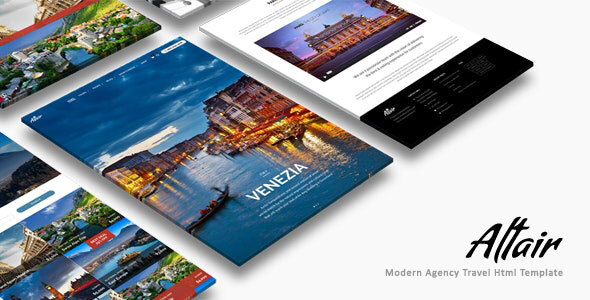 Download Altair | Travel Agency HTML Nulled 