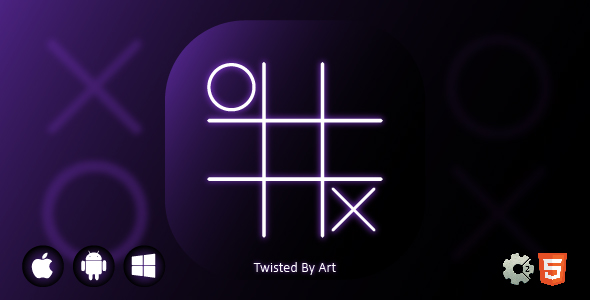Download Super Neon Tic-Tac-Toe • HTML5 + C2 Game Nulled 