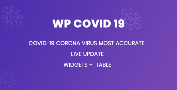 Download WP Covid 19 –  Coronavirus Live Statistics for WordPress Nulled 