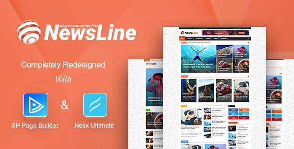 Download Newsline – Responsive Magazine Joomla Template Nulled 