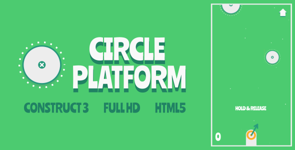 Download Circle Platform – HTML5 Game (Construct3) Nulled 