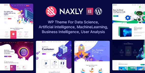 Download Naxly – Data Science WordPress theme Nulled 