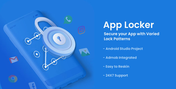 Download App Locker – Android App Source Code Nulled 