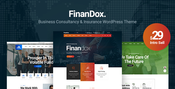 Download FinanDox – Business Consulting WordPress Theme Nulled 