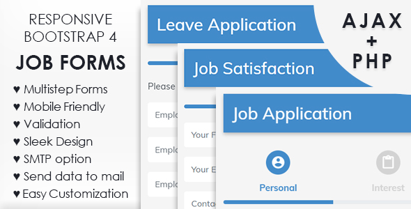 Download Job Application Form Nulled 