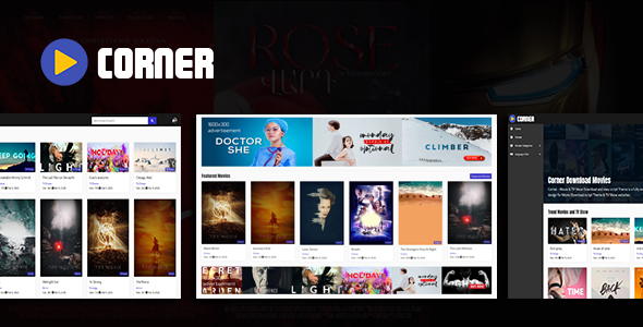 Download Corner – Movie & TV Show Download and view script Theme Nulled 