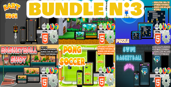 Download Bundle N°3 ( 06 games | CAPX and HTML5 ) Nulled 
