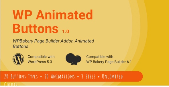 Download WP Animated Buttons | WPBakery Button Addon Nulled 