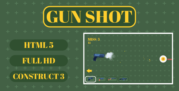 Download Gun Shot – HTML5 Game (Construct3) Nulled 