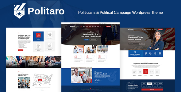 [Download] Politaro – Political WordPress Theme 