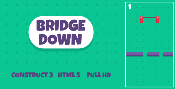 Download Bridge Down – HTML5 Game (Construct3) Nulled 