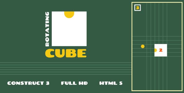 Download Rotating Cube – HTML5 Game (Construct3) Nulled 