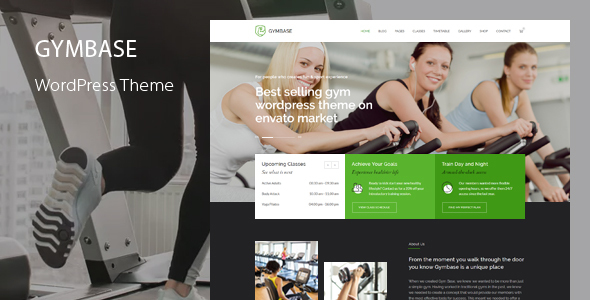 Download GymBase – Gym Fitness WordPress Theme Nulled 