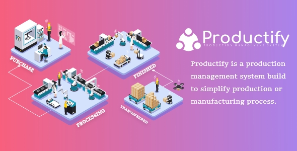 Download Productify::Production Management System Nulled 