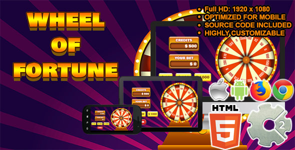 Download Wheel of Fortune – ( Casino Game | HTML5 + CAPX ) Nulled 