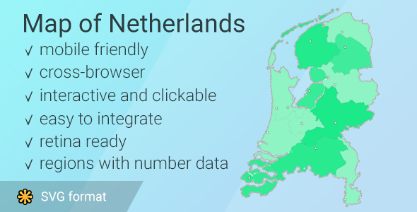 Download Map of Netherlands Nulled 