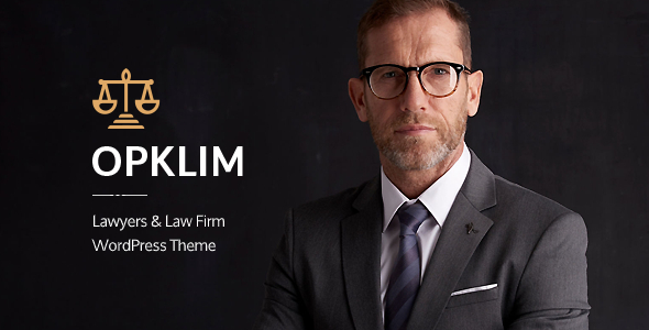 Download Opklim – Lawyer and Law Firm WordPress Theme Nulled 