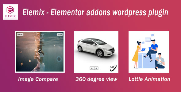 Download Elemix – Elementor addons wordpress plugin Nulled 