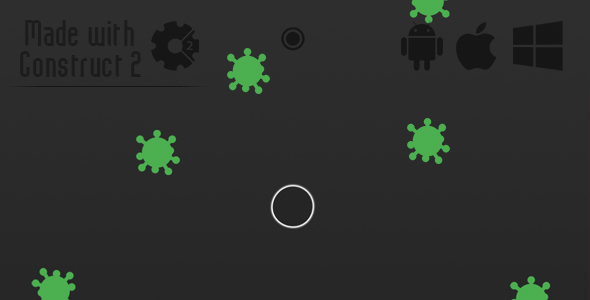 Download Avoid The Virus – HTML5 Game (CAPX) Nulled 