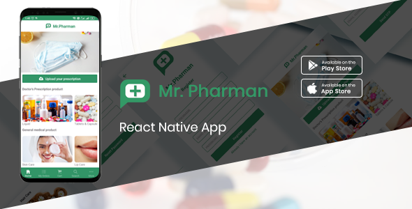 Download Mr.Pharman – React native e-medical shop complete solution Nulled 