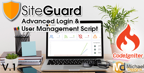 Download SiteGuard – CodeIgniter Advanced PHP Login & User Management Script Nulled 