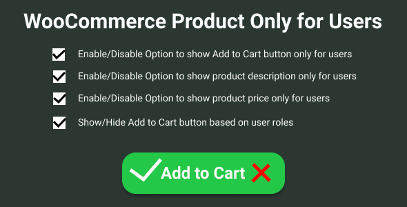 Download WooCommerce Product Only for Users Nulled 