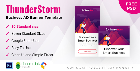 Download Thunderstorm – Business HTML 5 Animated Google Banner Nulled 