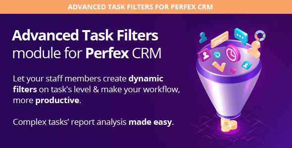 Download Advanced Task Filters module for Perfex CRM Nulled 