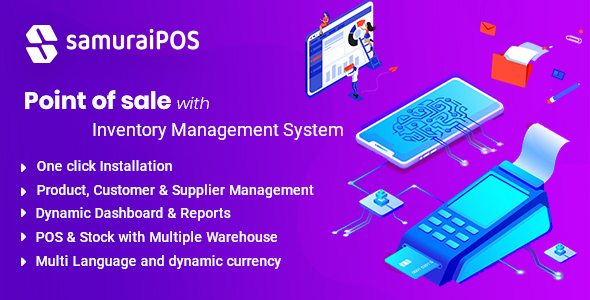 Download Samurai POS – Point of Sale & Inventory Management System Nulled 