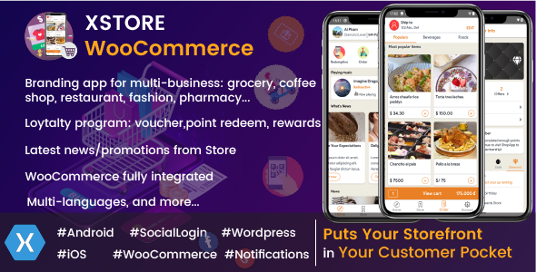 Download XStore – Universal mobile store application for WooCommerce Nulled 