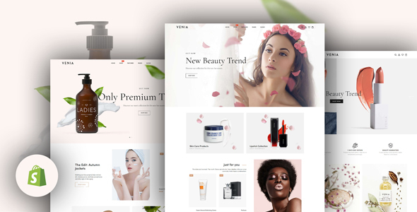 Download Venia – Beauty & Cosmetics Shop Responsive Shopify Theme Nulled 