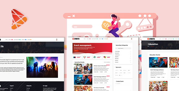 Download Evento – Premium Multiple Event & Conference System with Website Nulled 