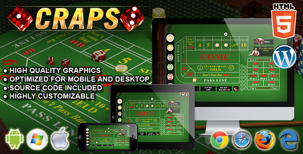 Download Craps – HTML5 Casino Game Nulled 