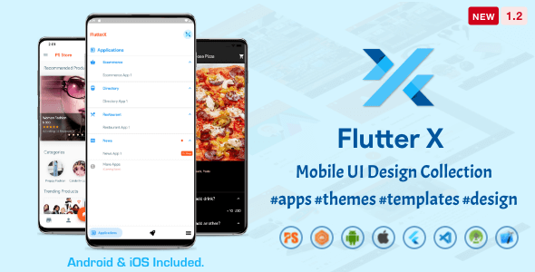 Download FlutterX (Flutter UI Kits Widgets and Template Collection For iOS & Android) 1.2 Nulled 