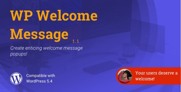 Download WP Welcome Message | WordPress Popup Message Plugin Nulled 