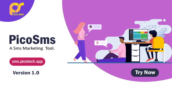 Download PicoSMS – A SMS Marketing Tool Nulled 